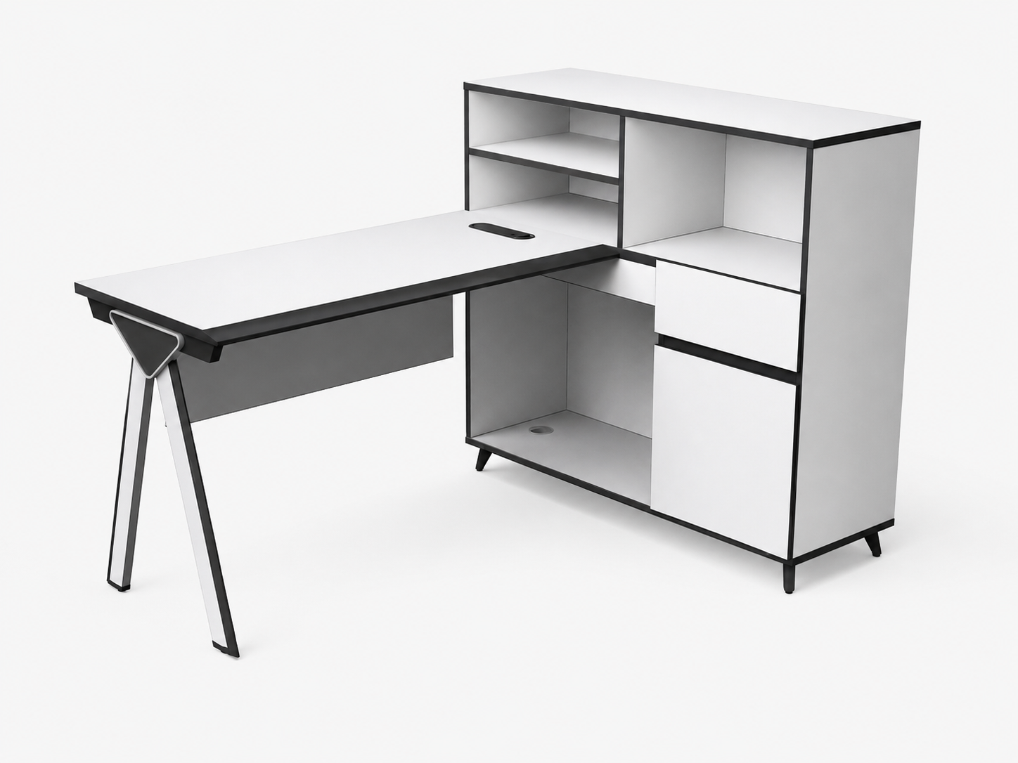 25-BD06 Single Workstation from Big Panda Axis