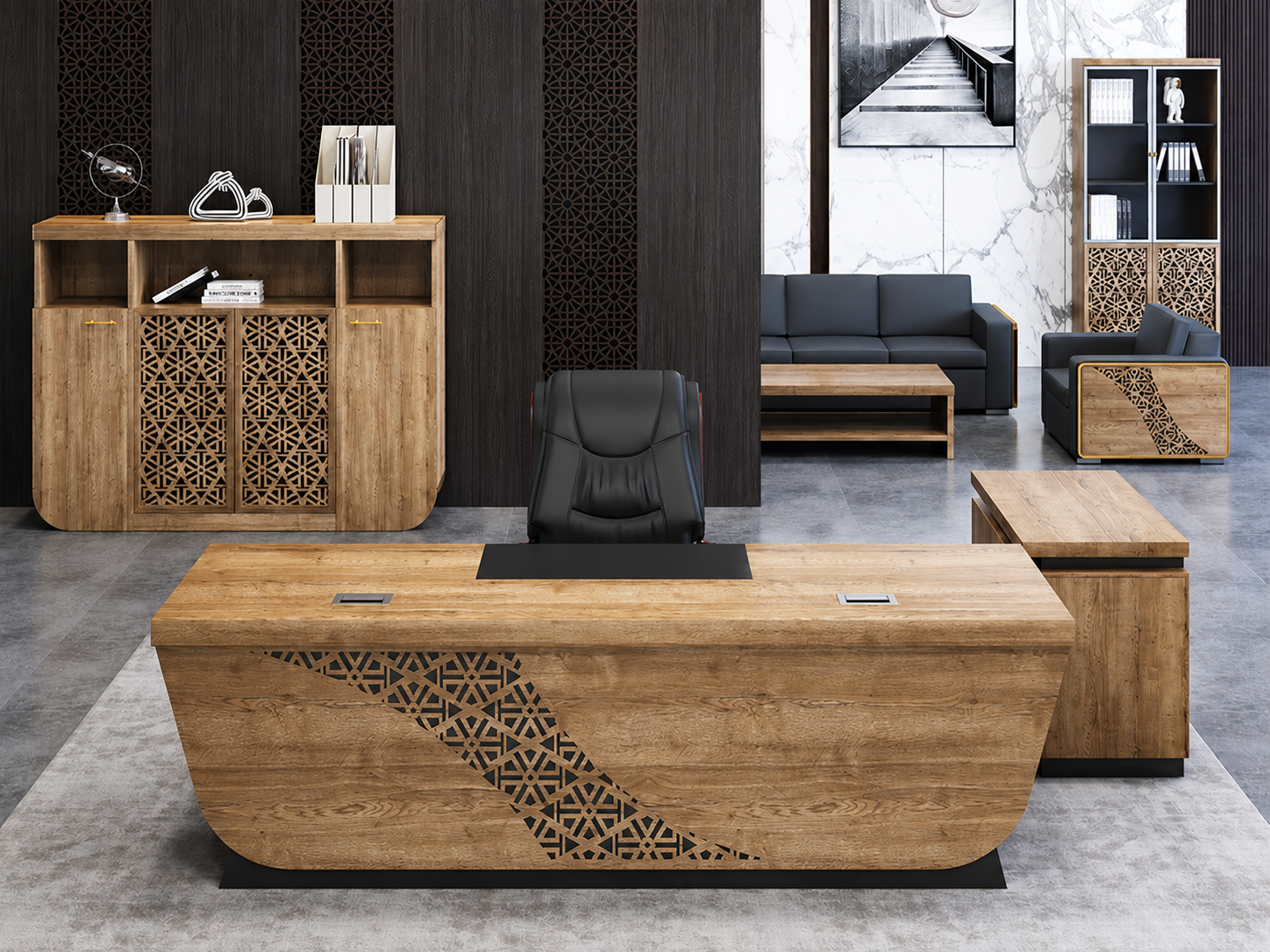 22-MB17 Desk from Big Panda Empire Series 2