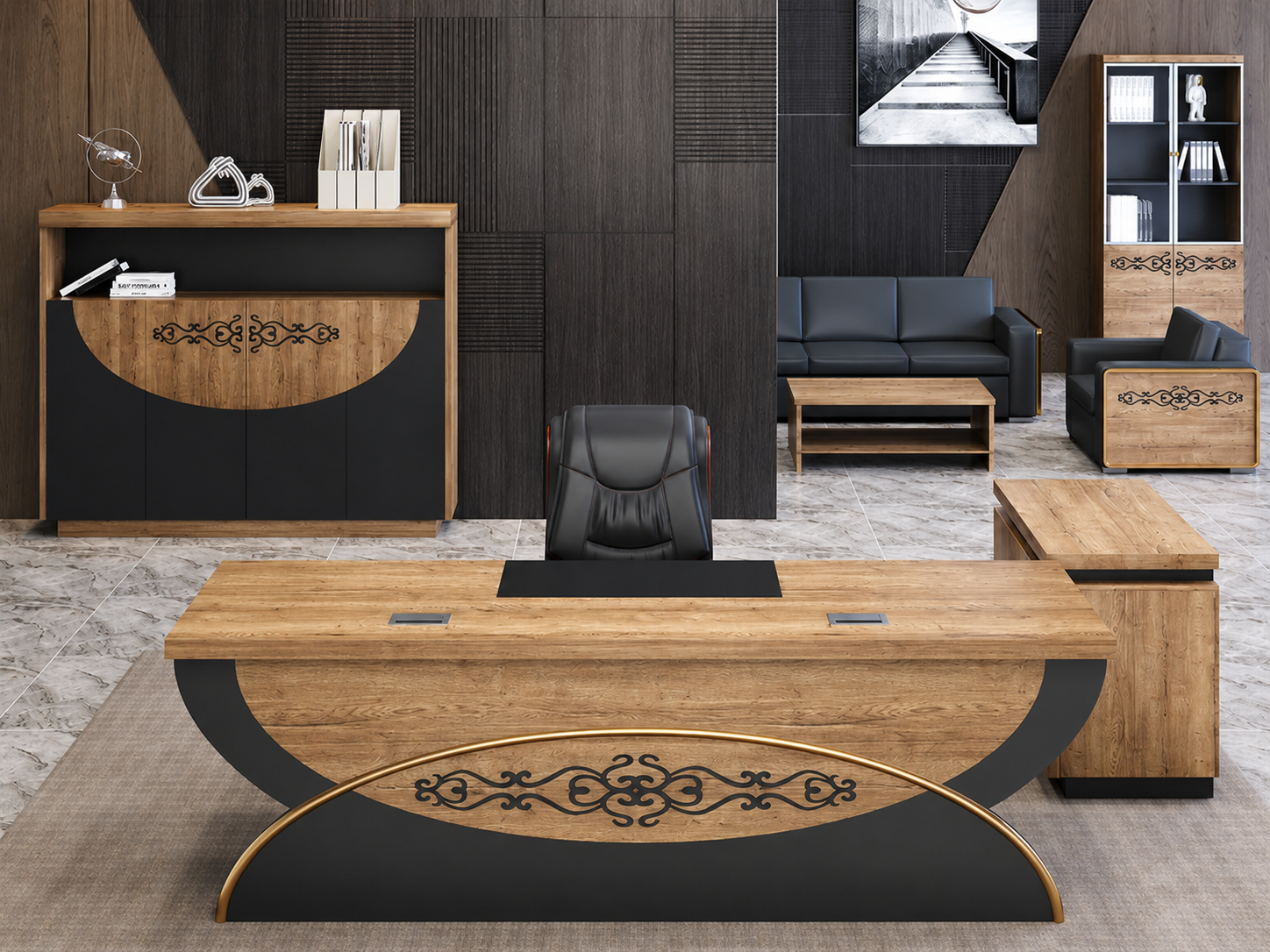 22-MB18 Desk from Big Panda Empire Series 2