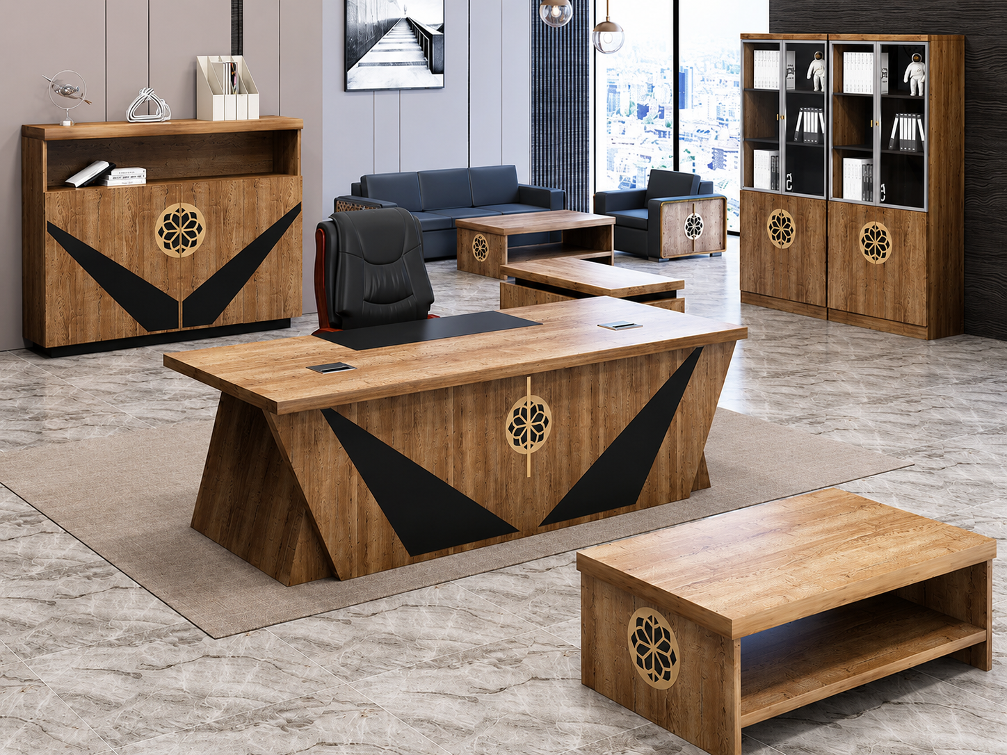22-MB19 Desk from Big Panda Empire Series 2