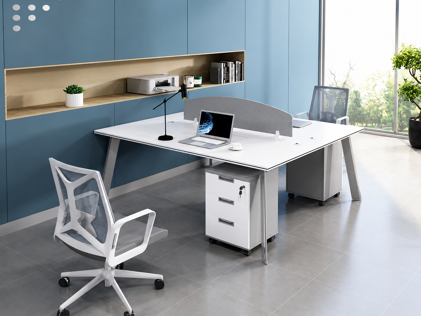 22-KD08 Workstation from Big Panda GreySpace