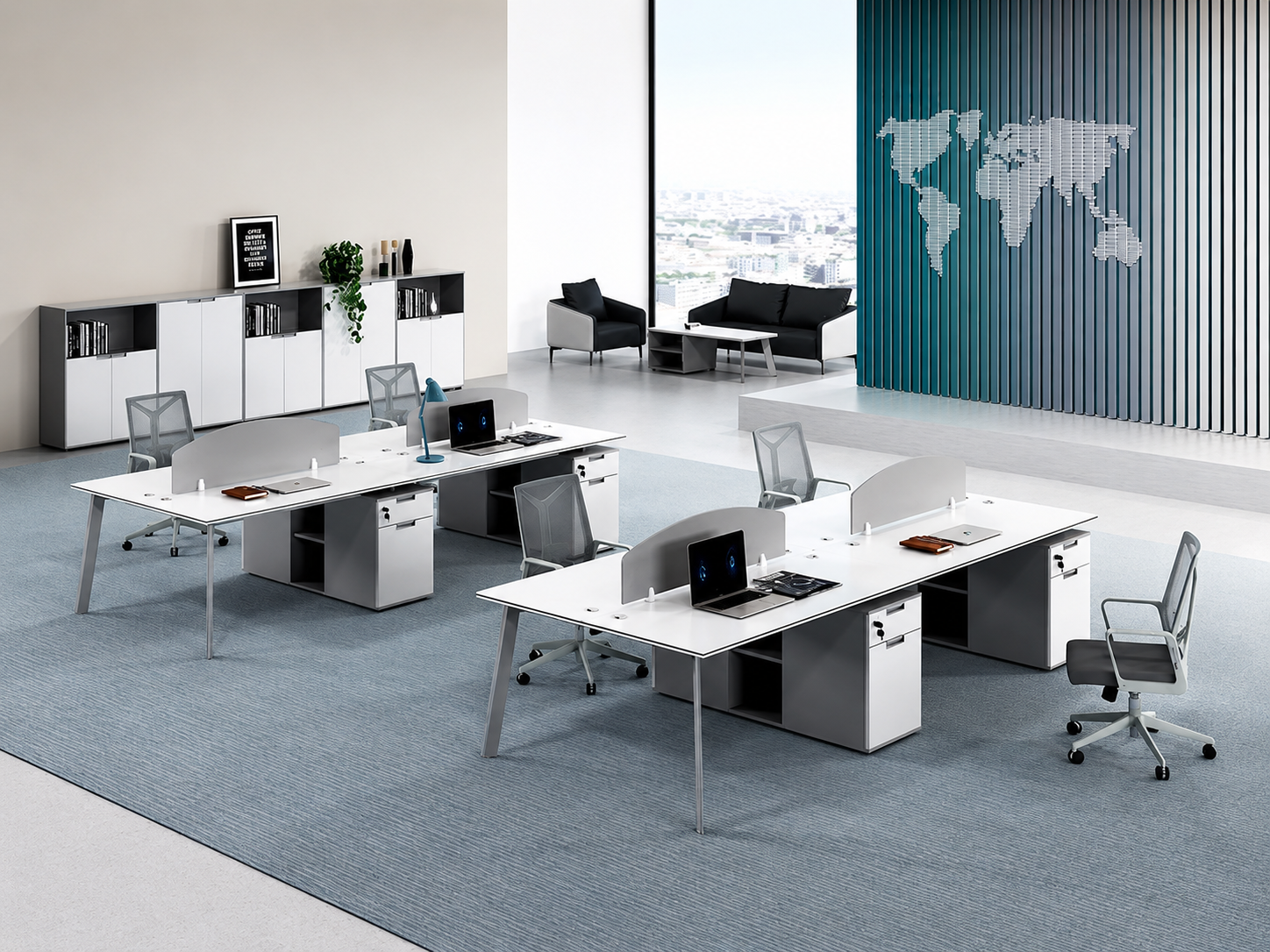 22-KD11 Workstation from Big Panda GreySpace