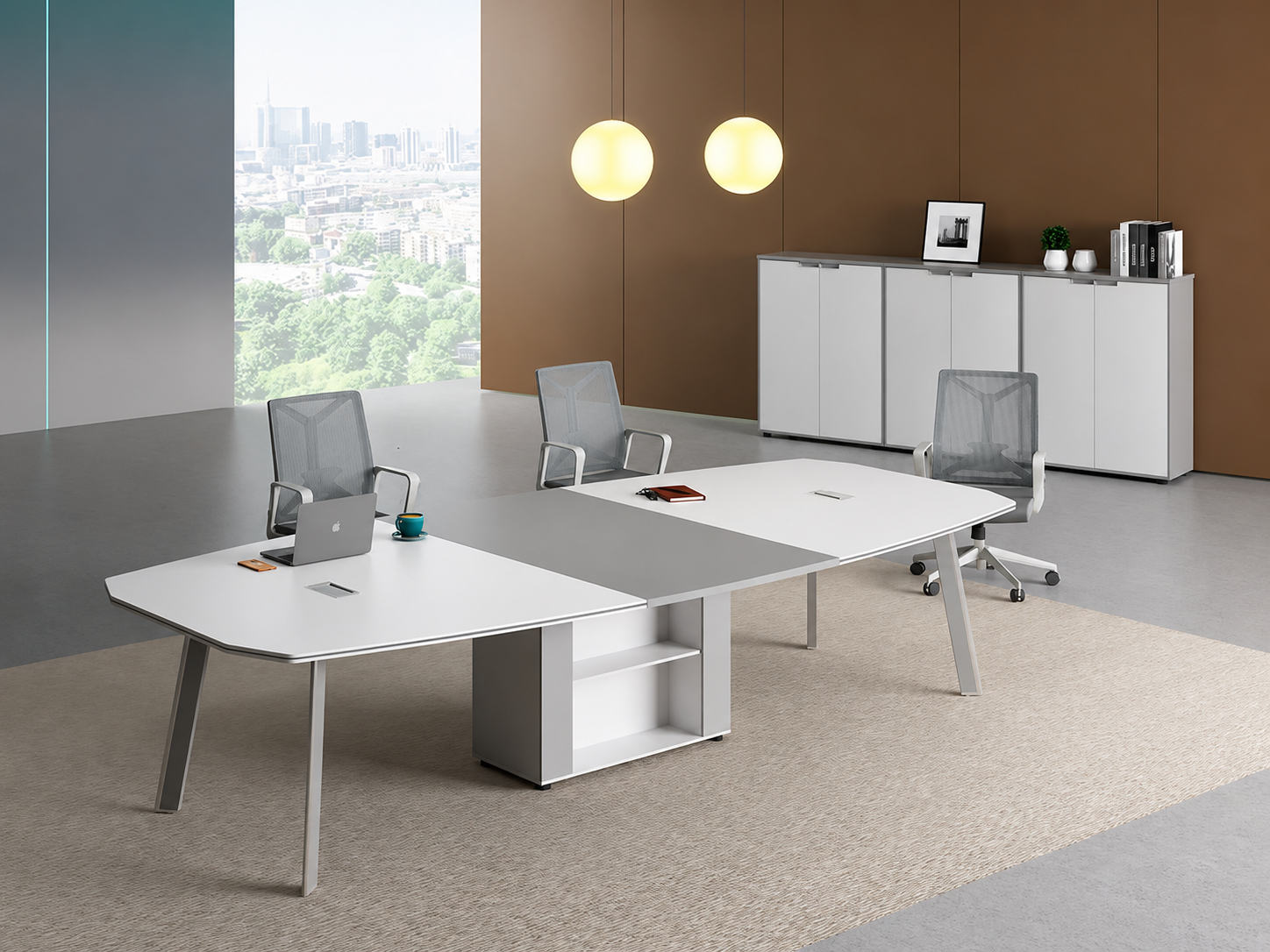 22-KM01 Meeting Table from Big Panda GreySpace