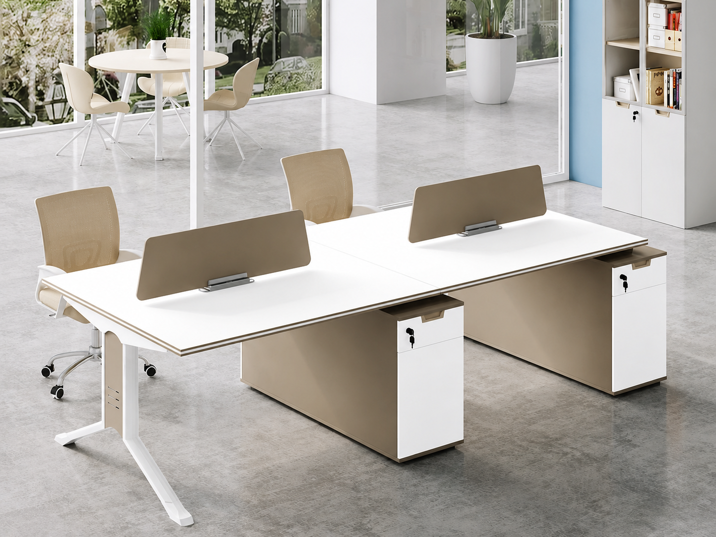 22-SD02 Workstation from Big Panda Khaki