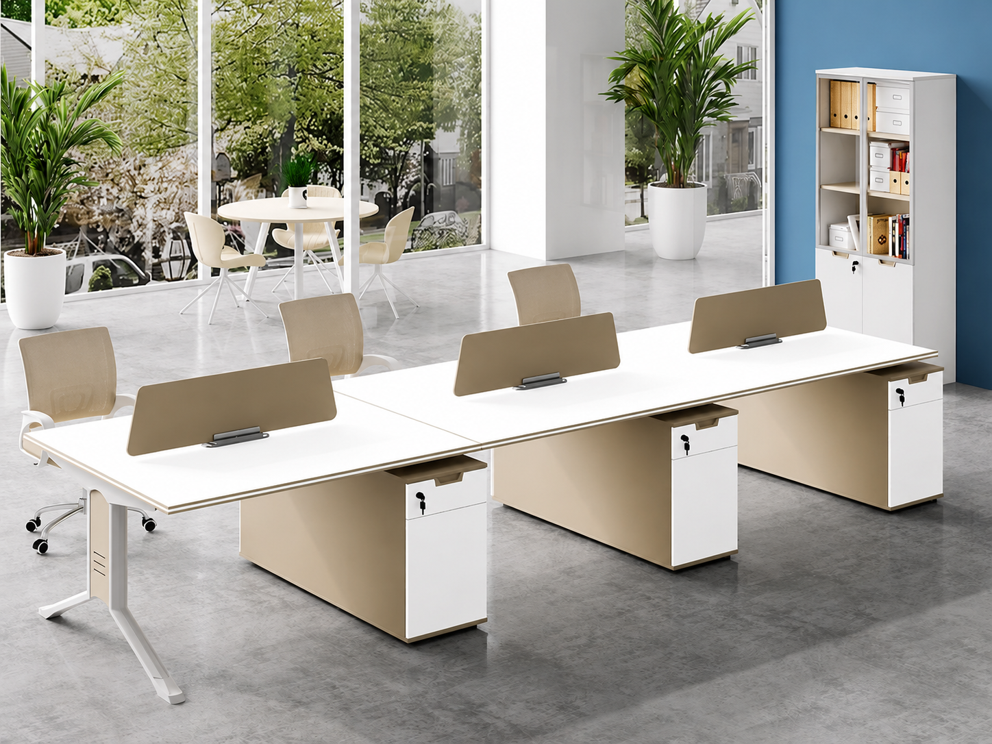 22-SD03 Workstation from Big Panda Khaki