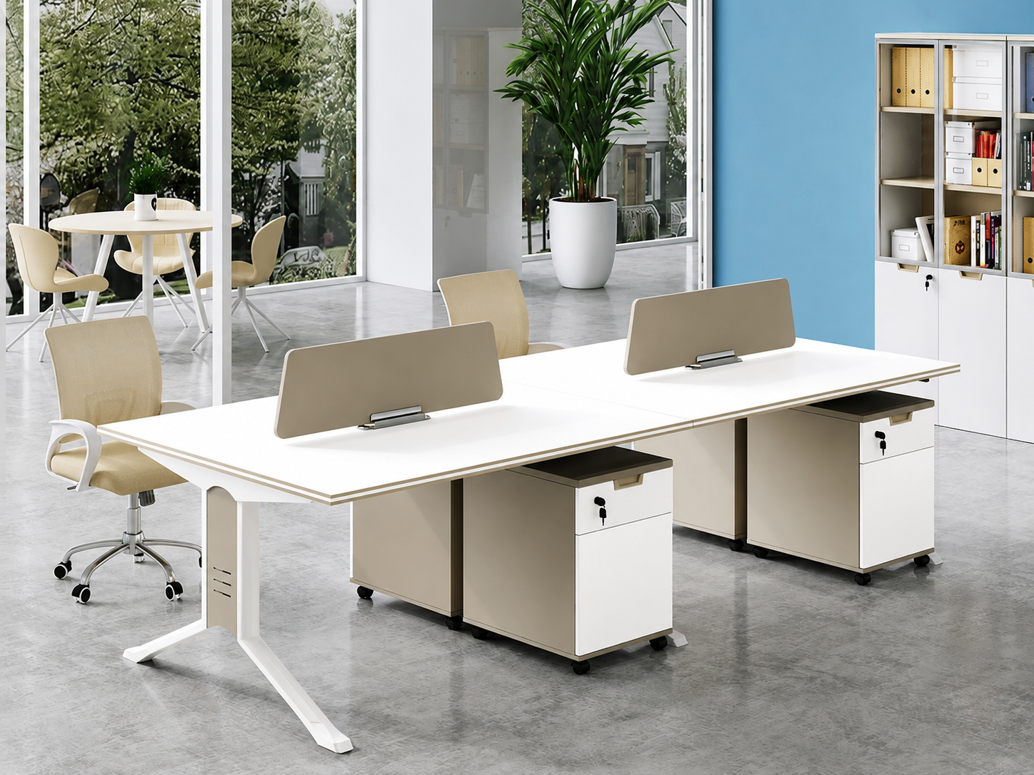 22-SD05 Workstation from Big Panda Khaki