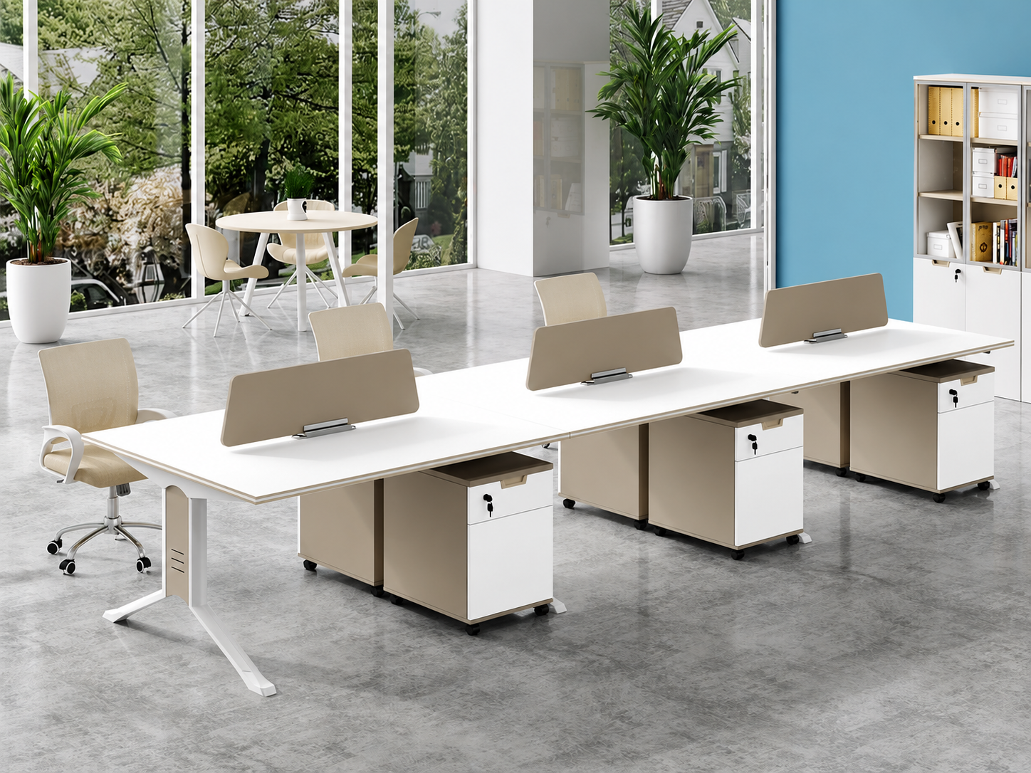 22-SD06 Workstation from Big Panda Khaki