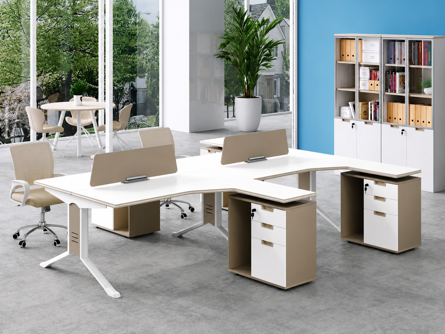 22-SD10 Workstation from Big Panda Khaki