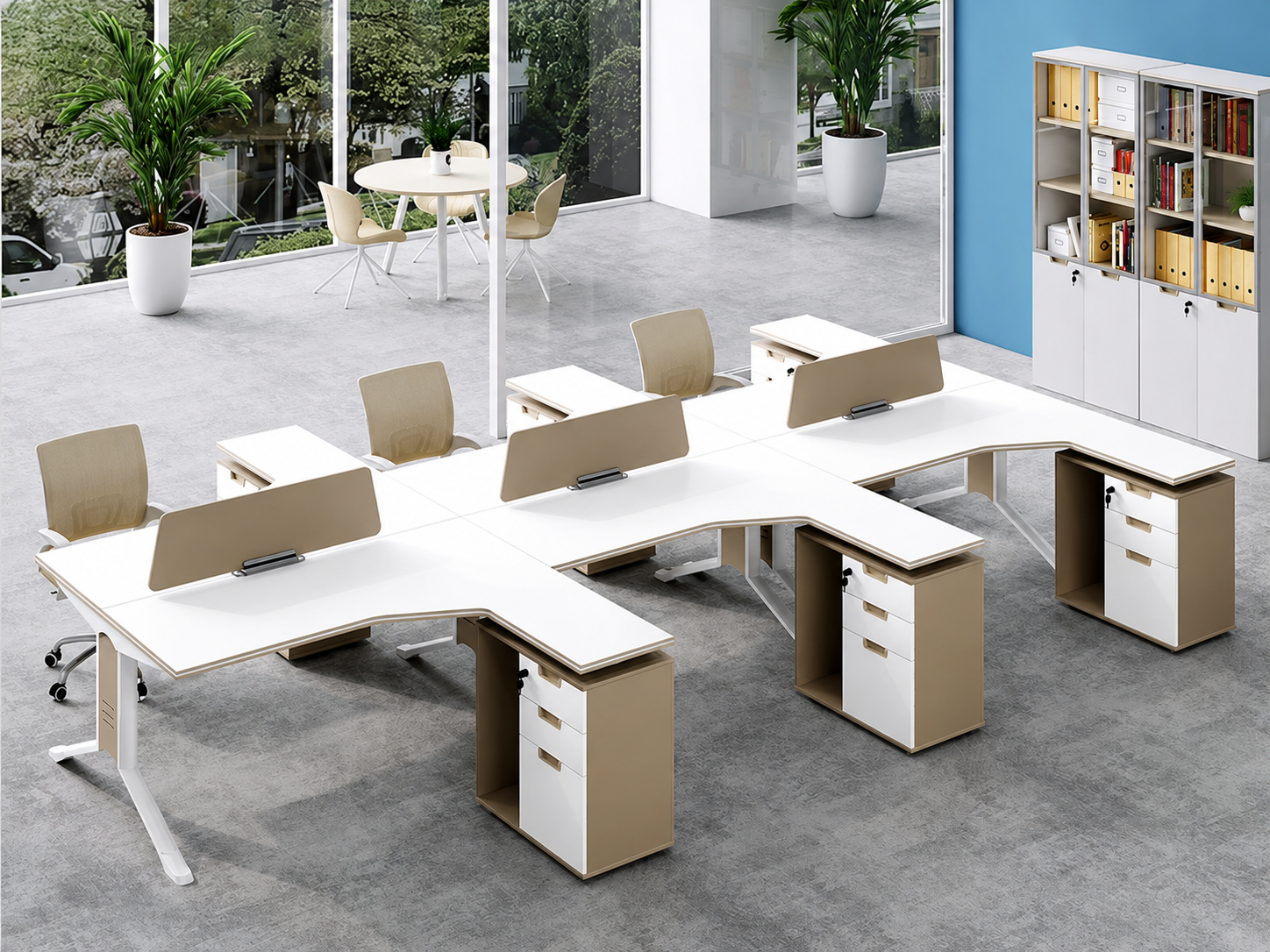 22-SD11 Workstation from Big Panda Khaki