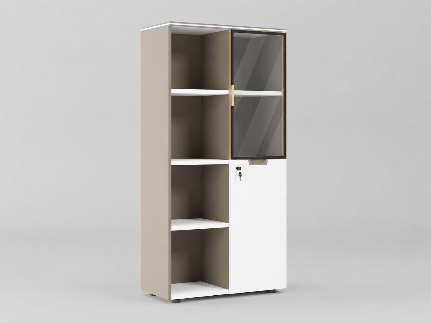 22-SF05 Storage Cabinet from Big Panda Khaki