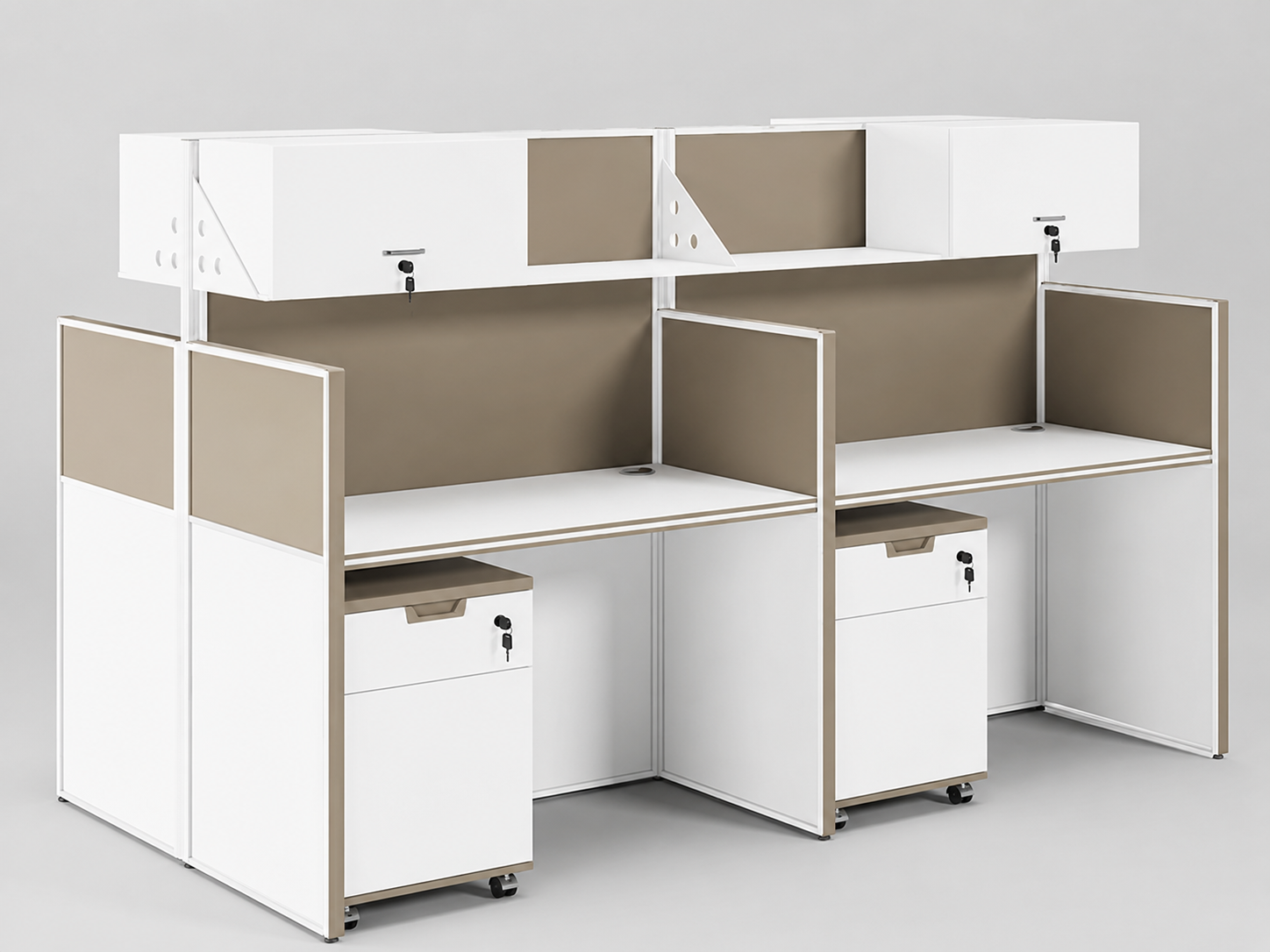 22-W01 Workstation from Big Panda Khaki