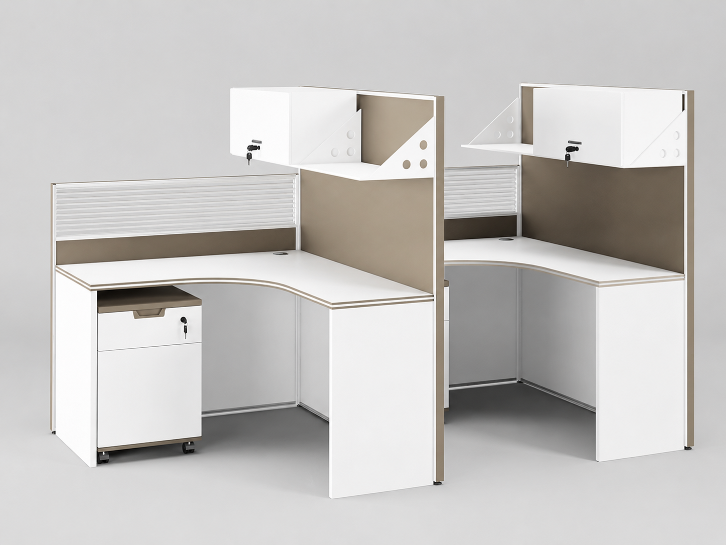 22-W03 Workstation from Big Panda Khaki