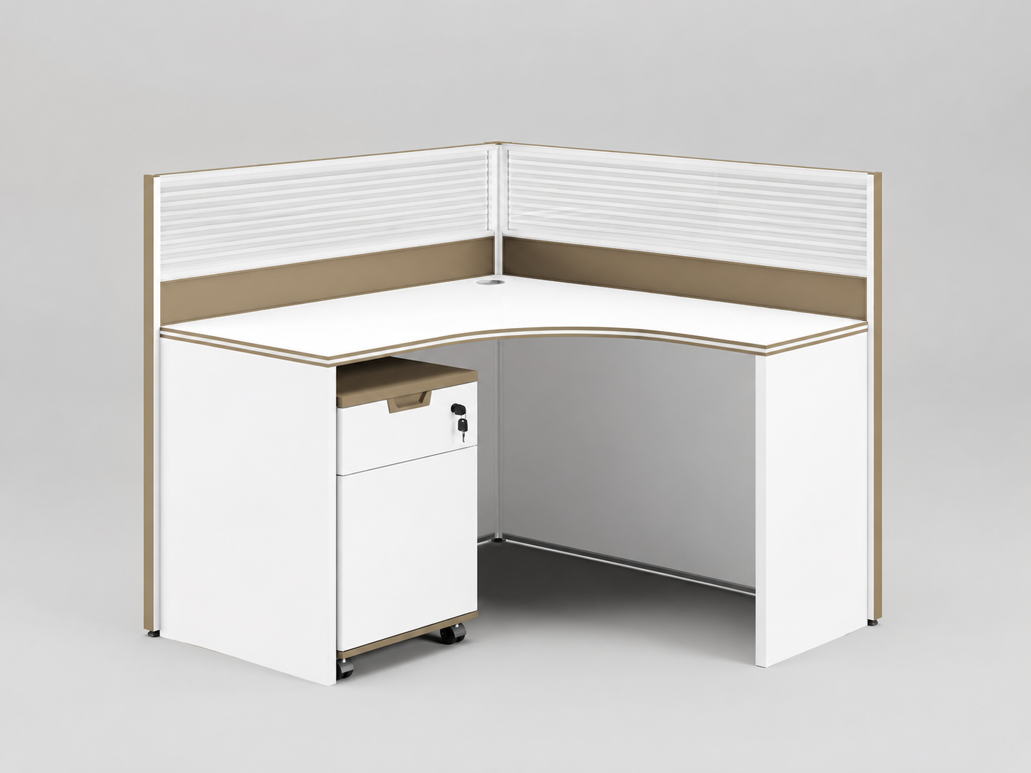 22-W06 Workstation from Big Panda Khaki