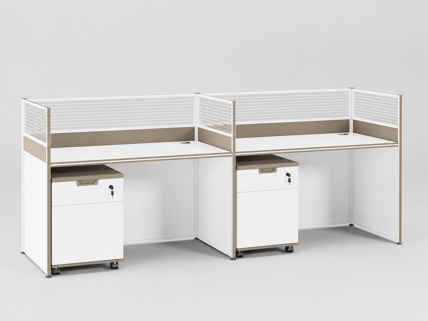 22-W13 Workstation from Big Panda Khaki
