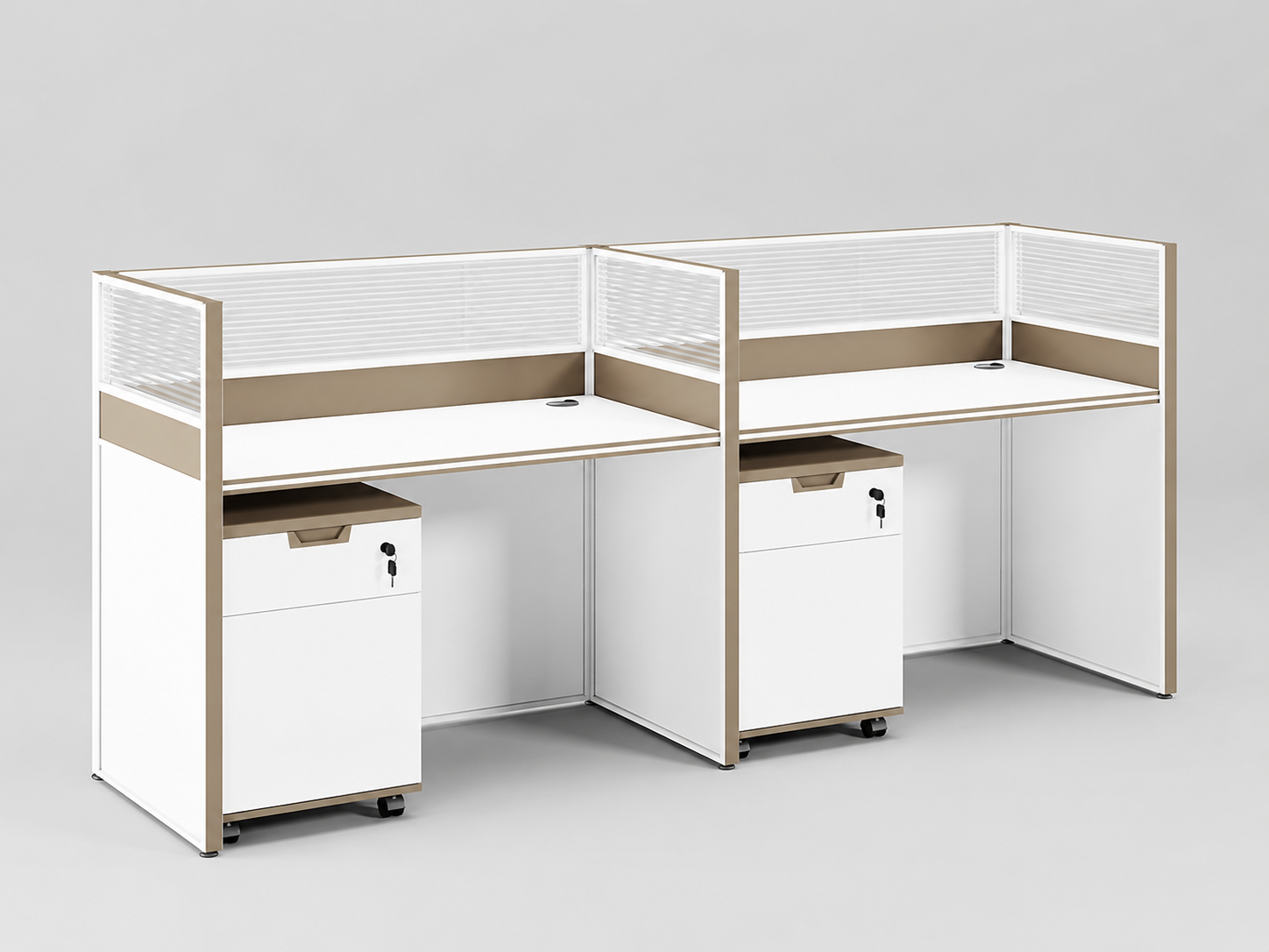 22-W14 Workstation from Big Panda Khaki