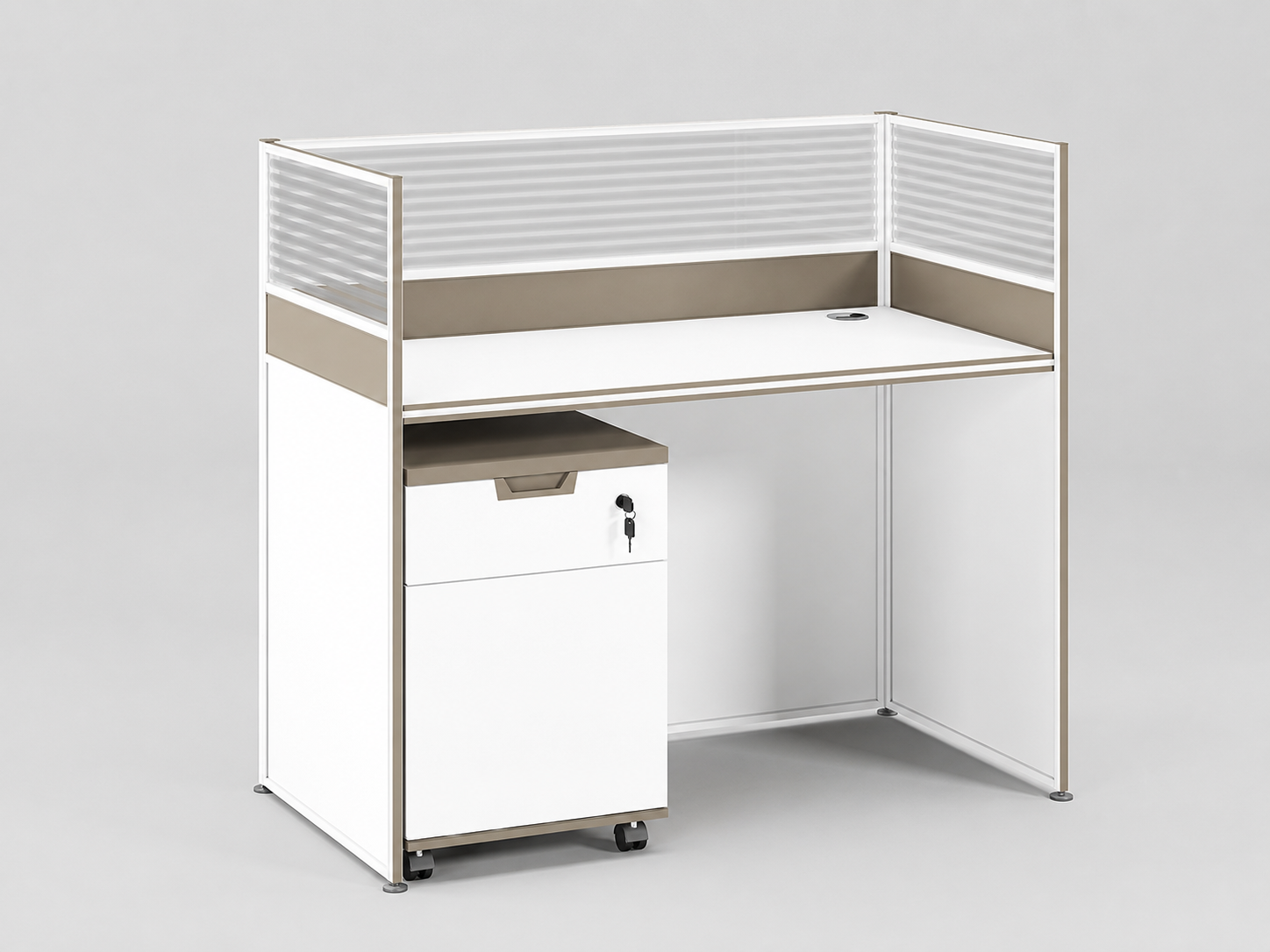 22-W16 Workstation from Big Panda Khaki