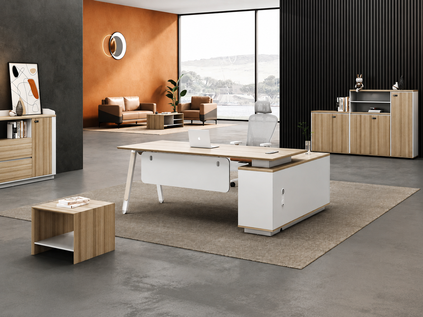 25-AB01 Office Desk from Big Panda Lumi