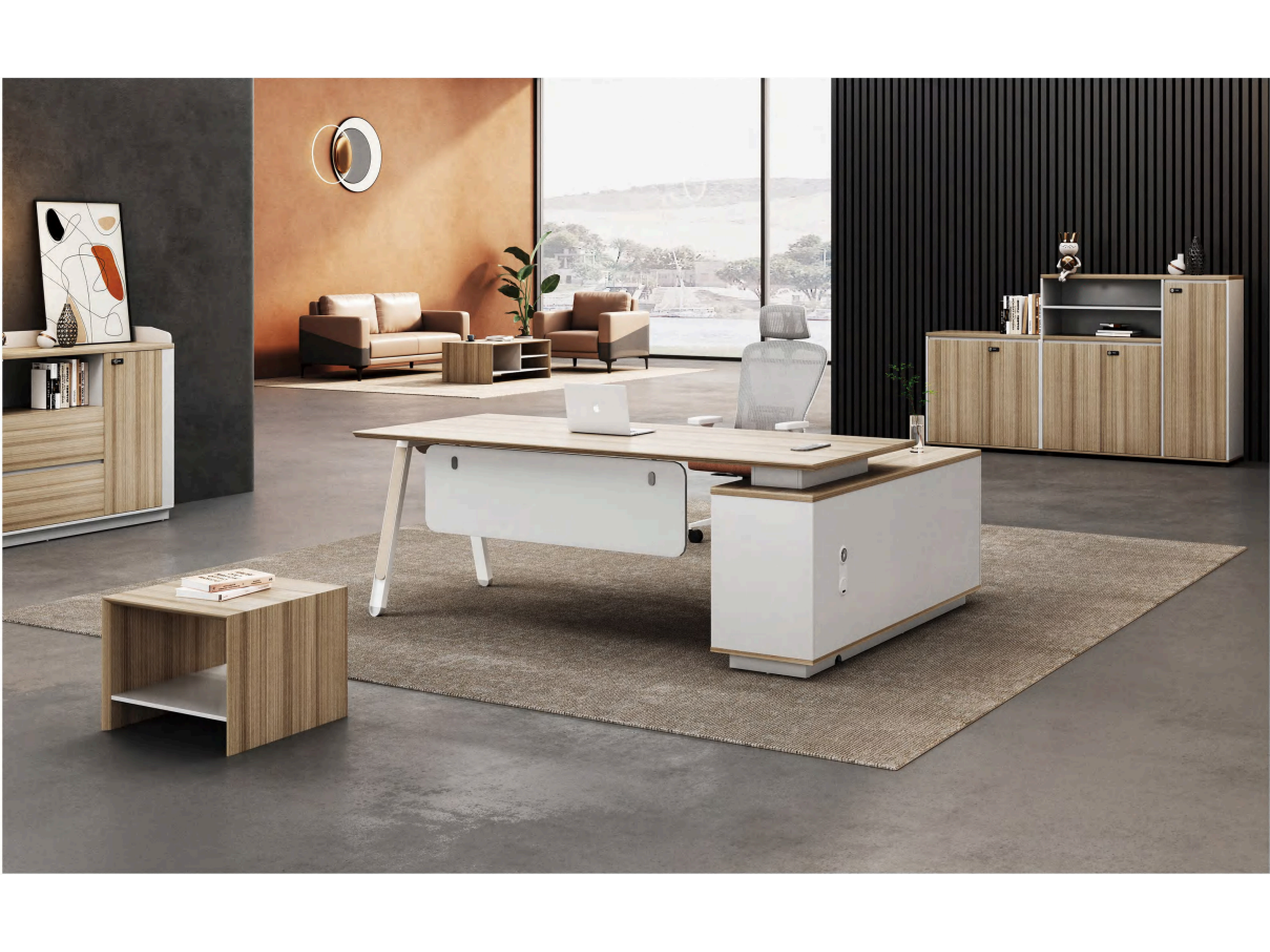 25-AB03 Office Desk from Big Panda Lumi