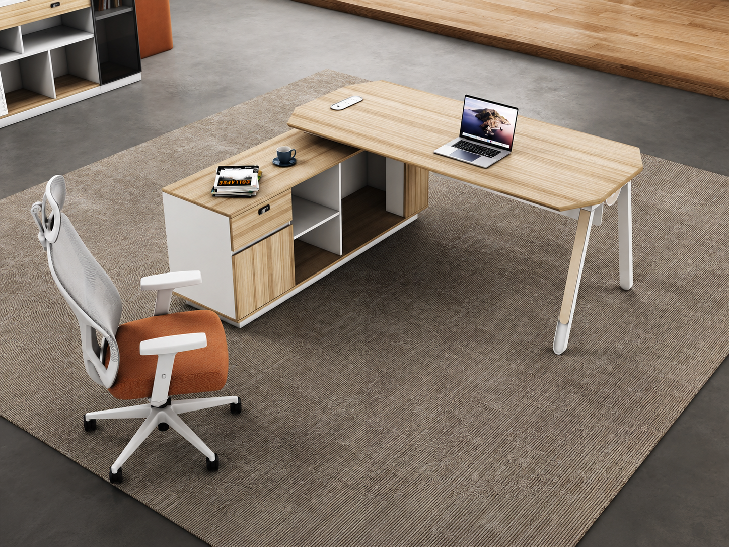 25-AB05 Office Desk from Big Panda Lumi