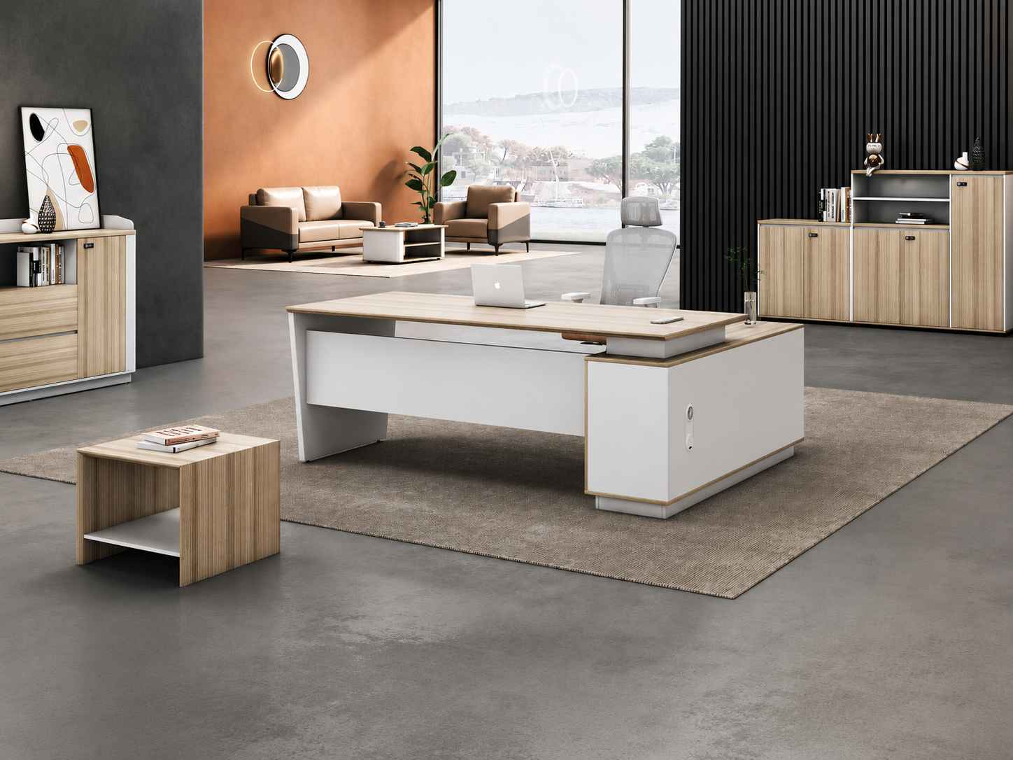 25-AB06 Office Desk from Big Panda Lumi