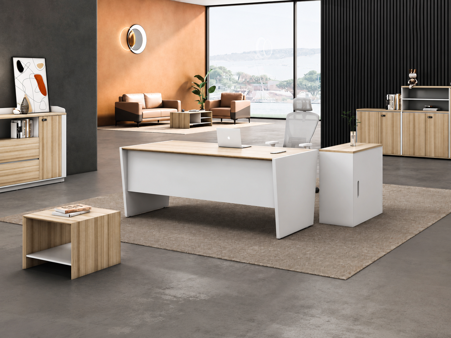 25-AB10 Office Desk from Big Panda Lumi