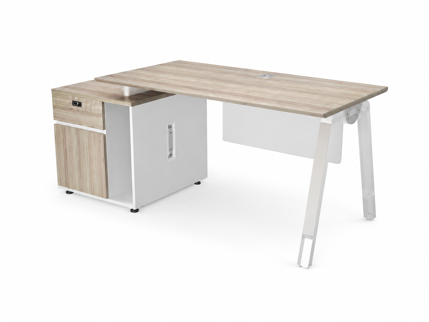 25-AD12 1-Person Workstation from Big Panda Lumi