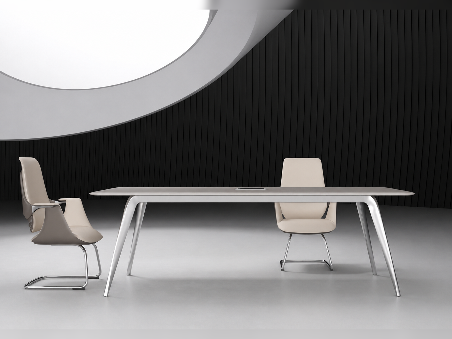 JD01-C02 Conference Table from Big Panda Lunar Sand