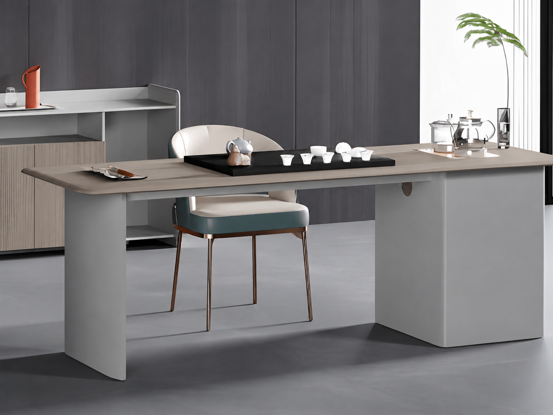 JD01-T01 Tea Table from Big Panda Lunar Sand