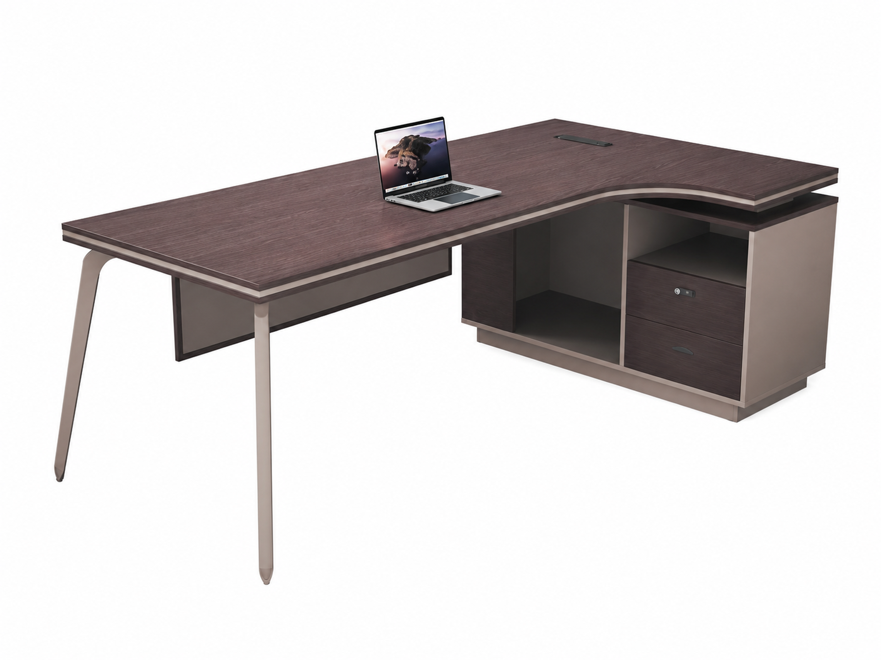 25-CB02 Director Desk from Big Panda Monica