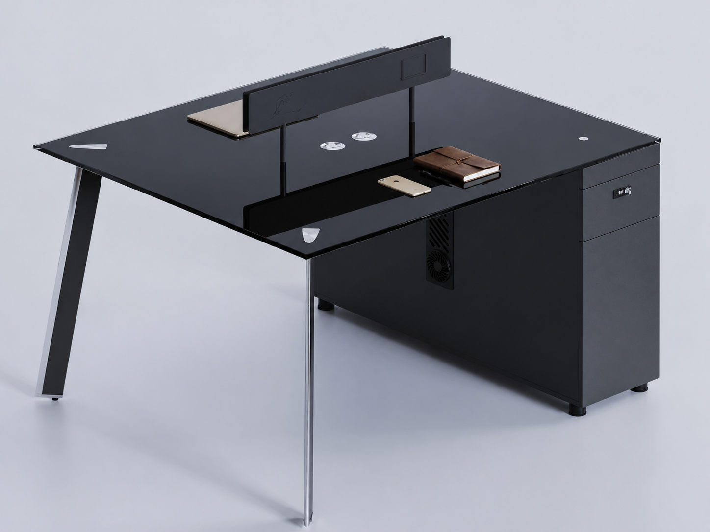 21-GD05 Workstation from Big Panda Terra Glass