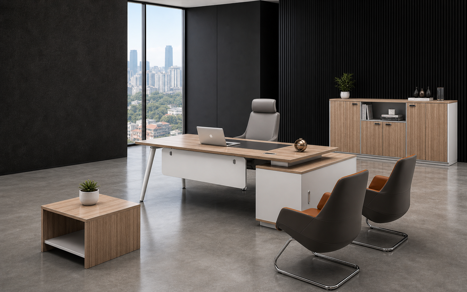 Installed executive boardroom furniture by Big Panda